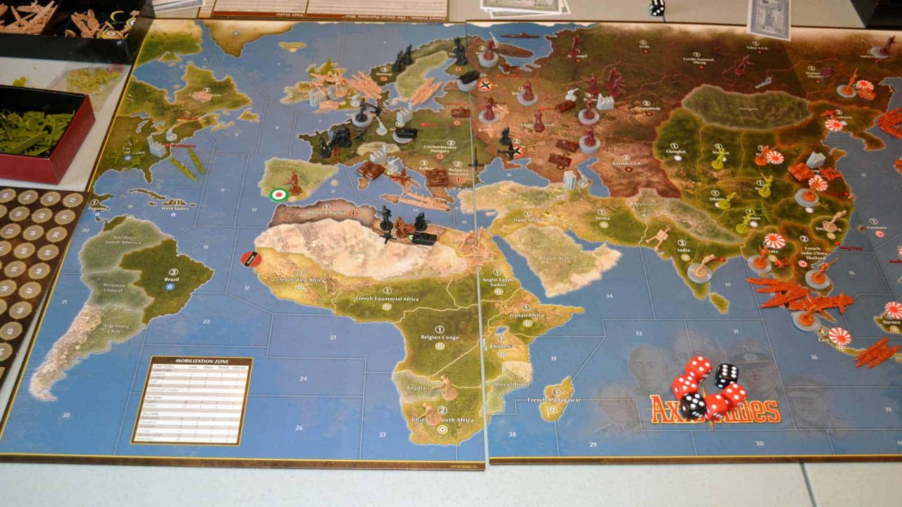 axis and allies hasbro game